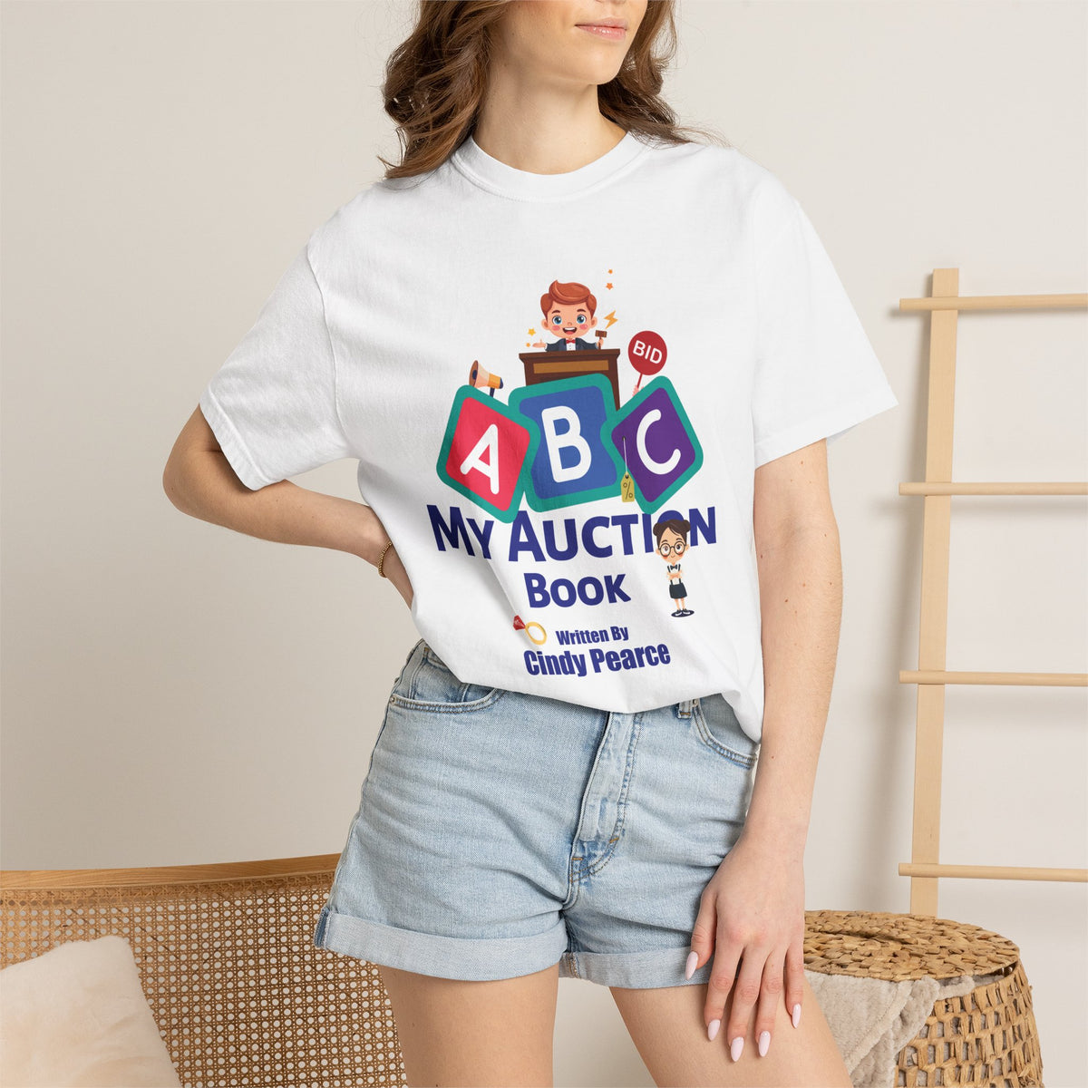 Children's ABC 'My Auction Book' T-Shirt
