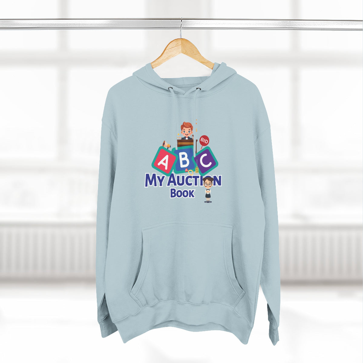 ABC My Auction Book Hoodie – Kids Educational Alphabet Pullover