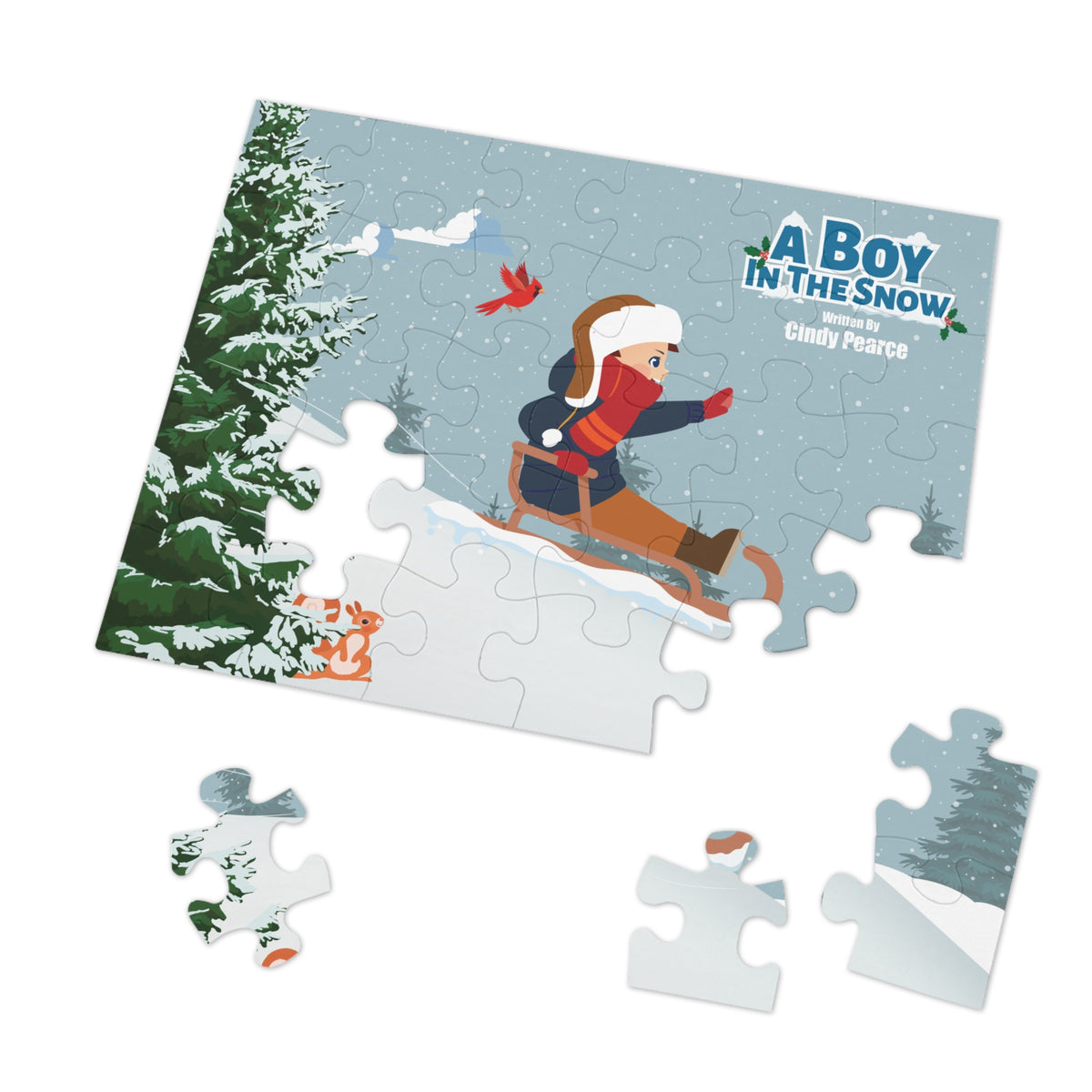 Jigsaw Puzzle with Tin