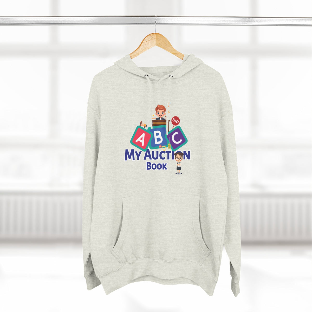 ABC My Auction Book Hoodie – Kids Educational Alphabet Pullover