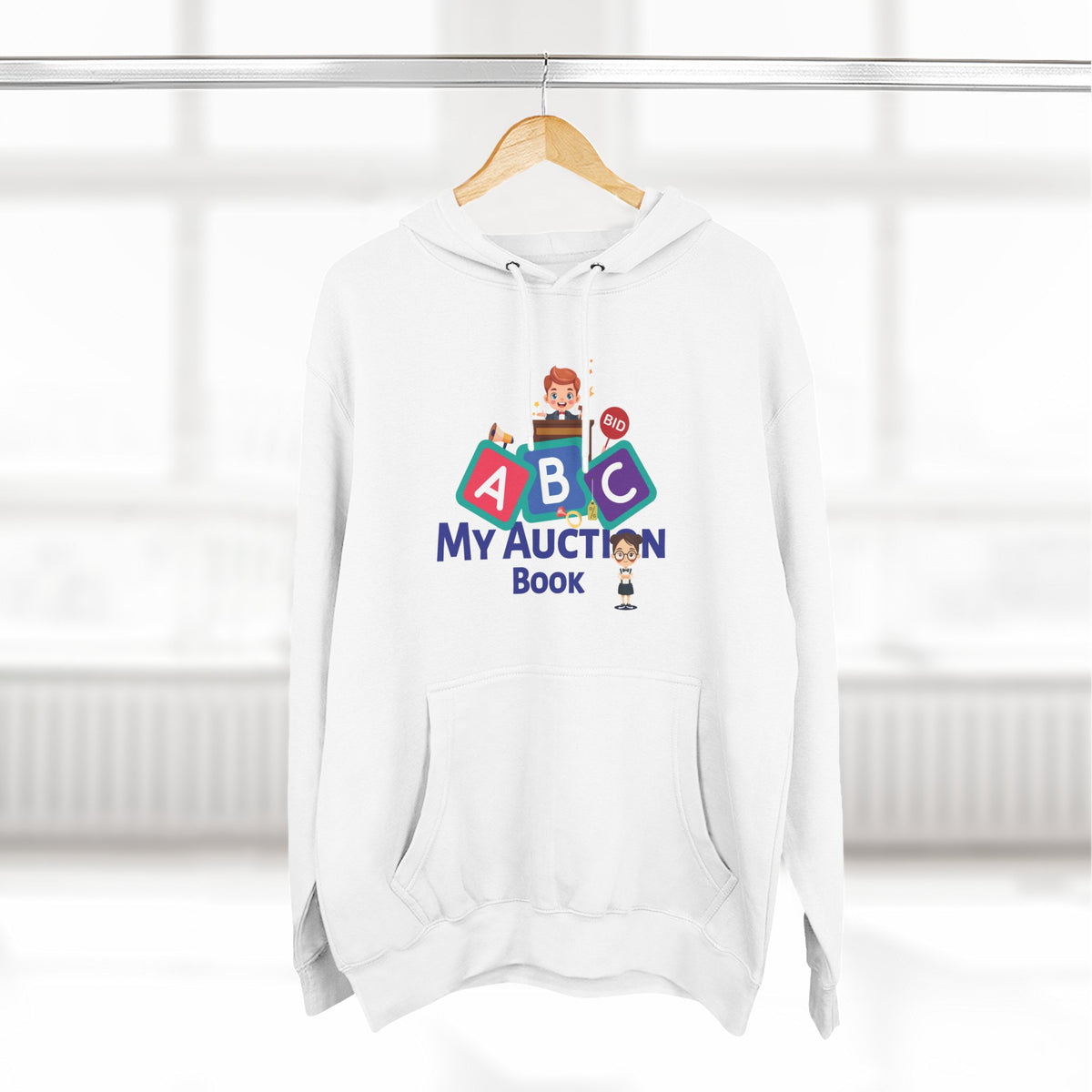 ABC My Auction Book Hoodie – Kids Educational Alphabet Pullover