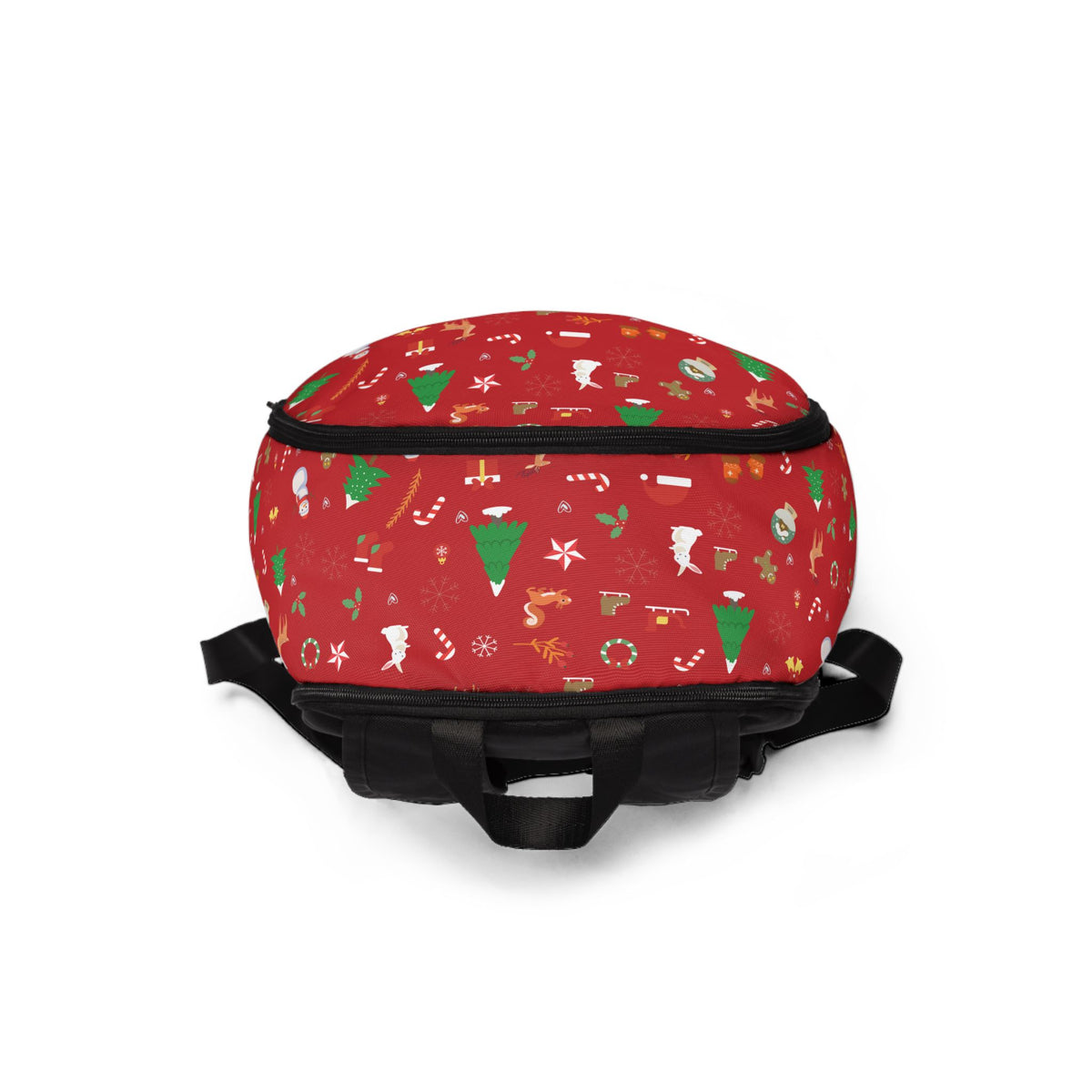 A Boy in the Snow Christmas Backpack — Kids Holiday School Bag