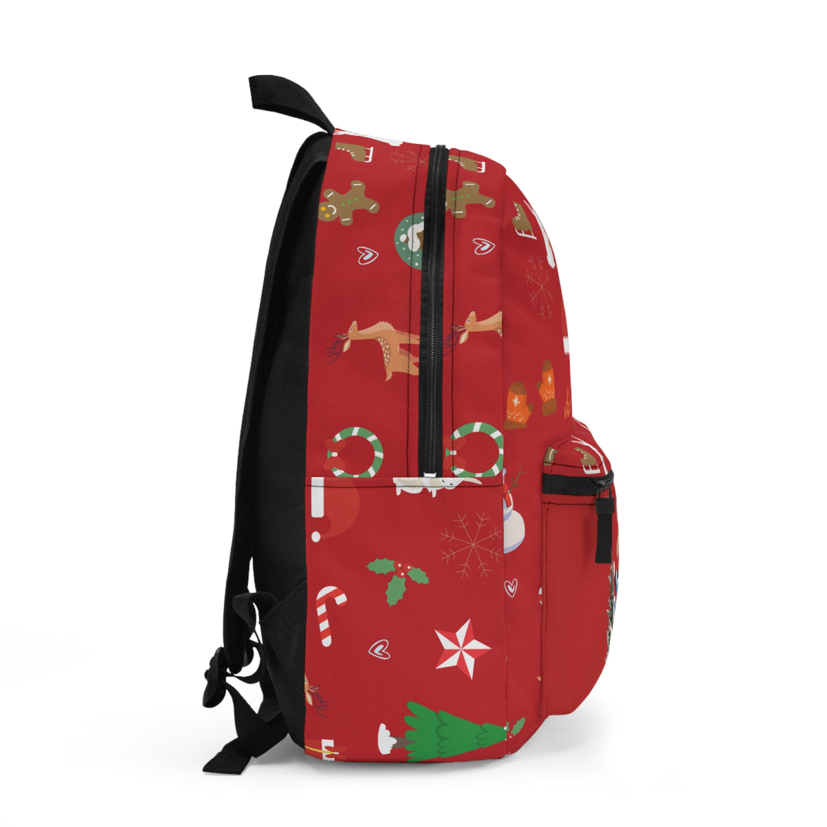 Christmas Kids Backpack — "A Boy in the Snow" Holiday School Bag