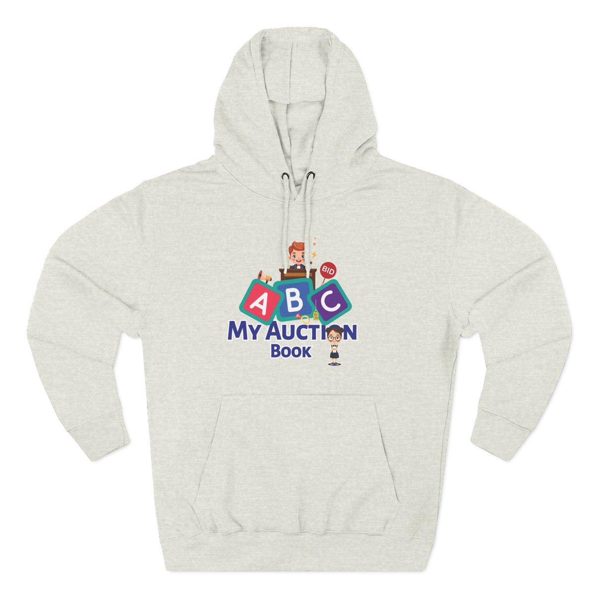 ABC My Auction Book Hoodie – Kids Educational Alphabet Pullover