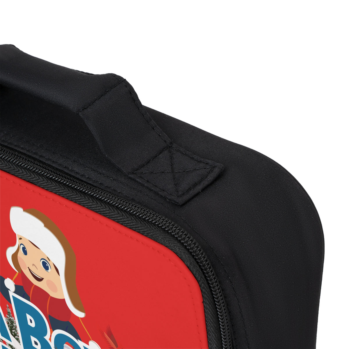 A Boy in the Snow Lunch Bag — Kids’ Holiday Insulated Lunchbox