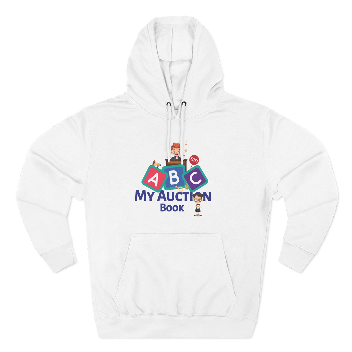 ABC My Auction Book Hoodie – Kids Educational Alphabet Pullover