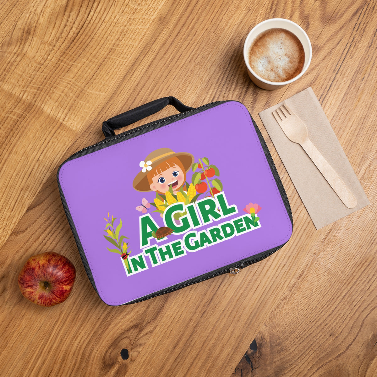 A Girl in The Garden Insulated Lunchbox