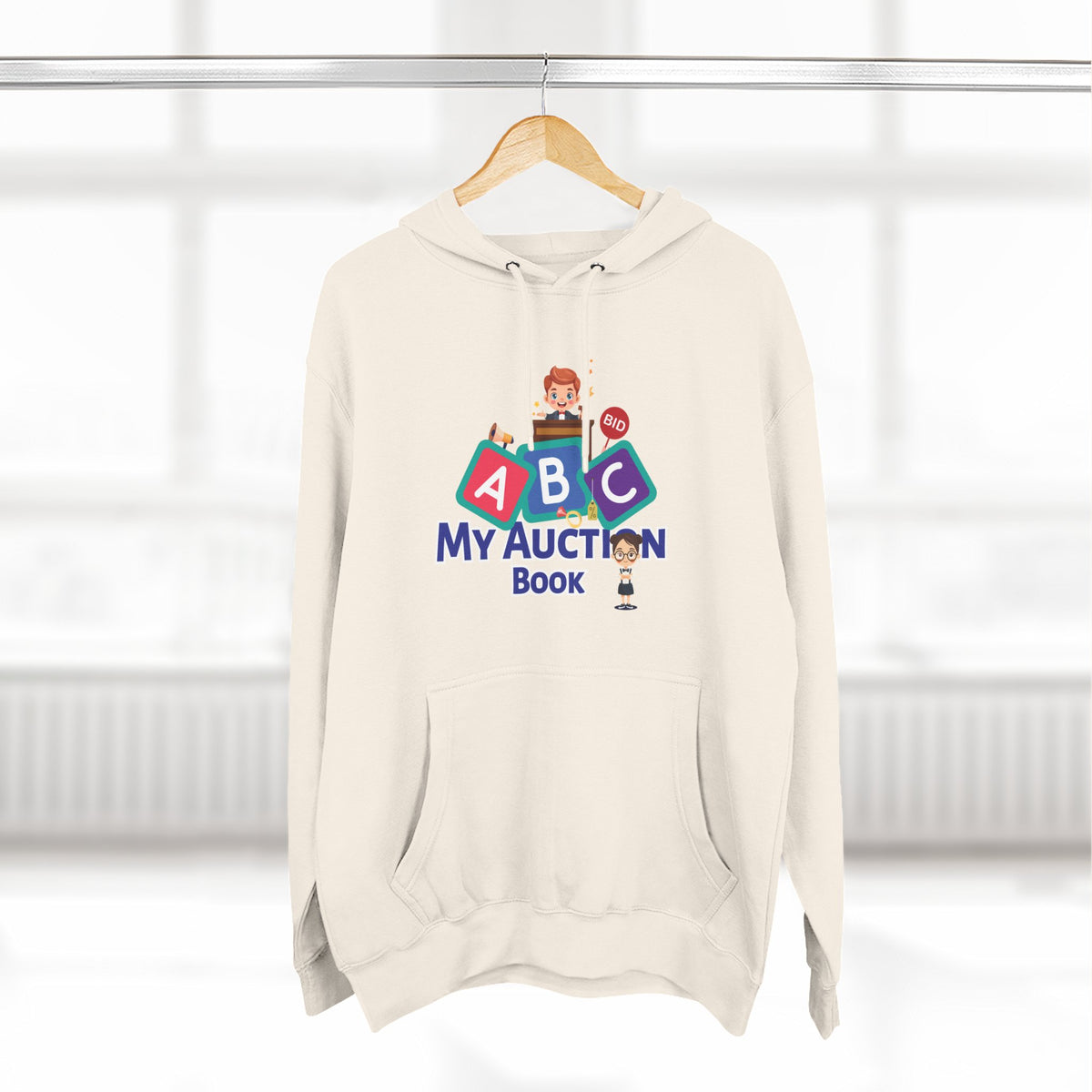 ABC My Auction Book Hoodie – Kids Educational Alphabet Pullover