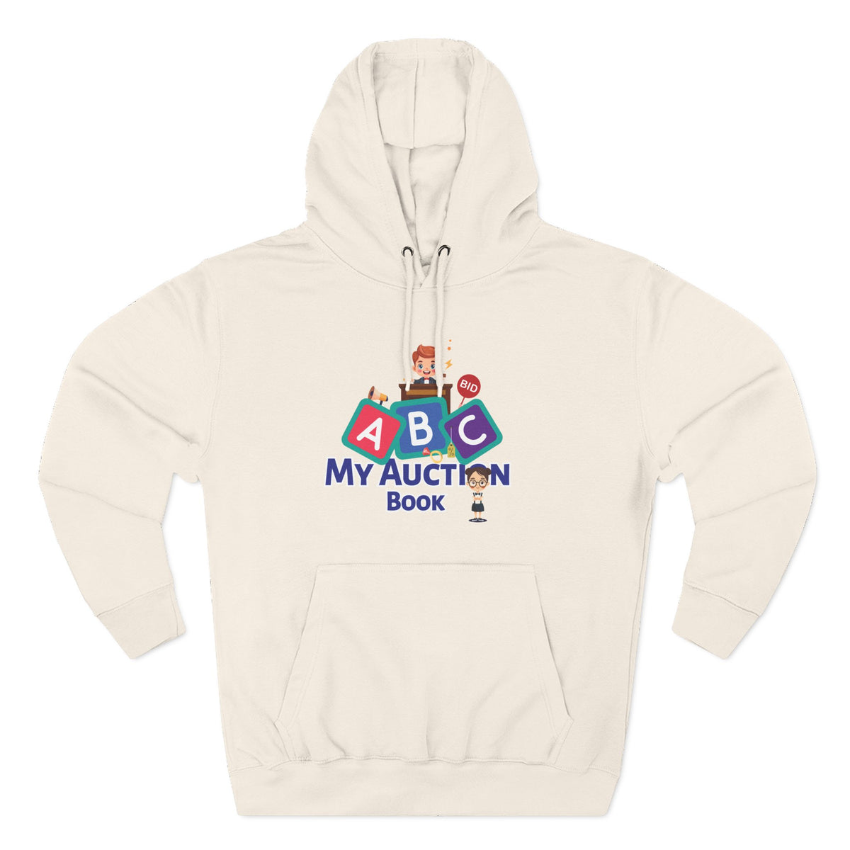 ABC My Auction Book Hoodie – Kids Educational Alphabet Pullover