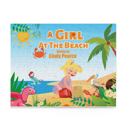 Beach Adventure Puzzle - 120/252/500-Piece Fun for Kids, Family Activity, Summer Fun, Gifts for Children, Educational Activity