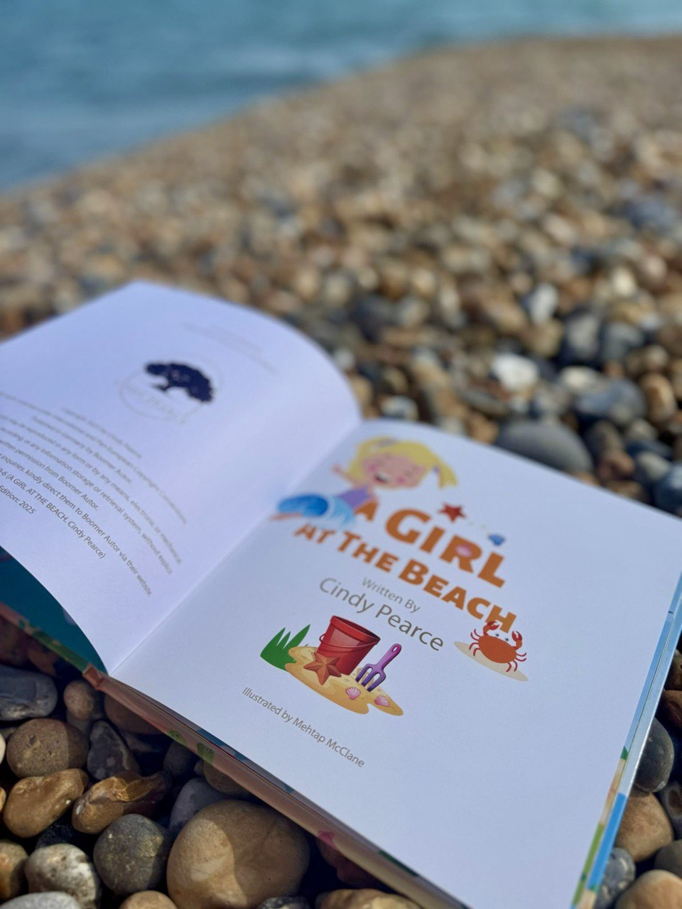 first time at the beach children’s story
