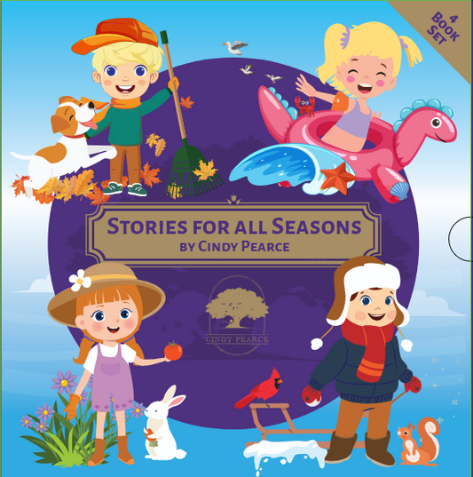 Stories for All Seasons – Collector's Edition Slipcase by Cindy Pearce | Children's Picture Book Set