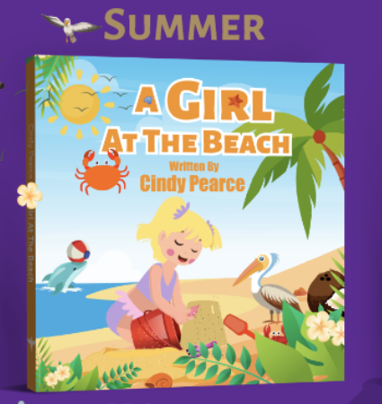 A Girl at the Beach - Children's Book About Courage and the Joy of Summer